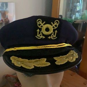 Scala kids captain hat NWT 4-6x 100% cotton